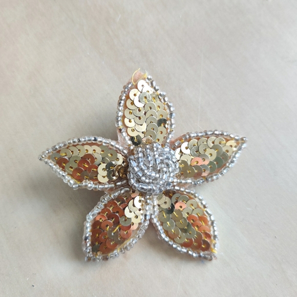 FREE✨ add on item - Beaded Anthro hair clip - Picture 1 of 2